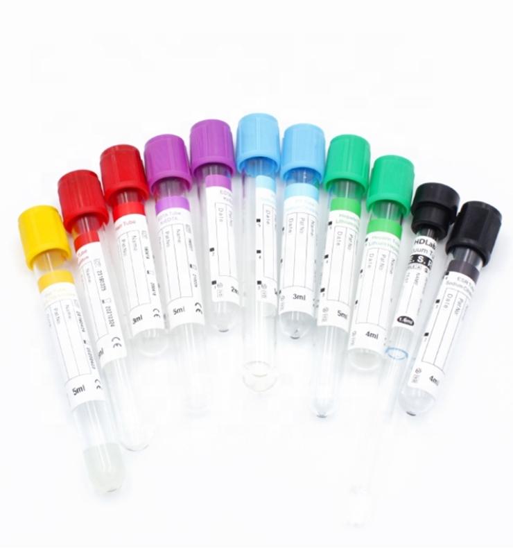 HS-N01  PET /Glass Heparin Vacuum Blood Collection Tube
