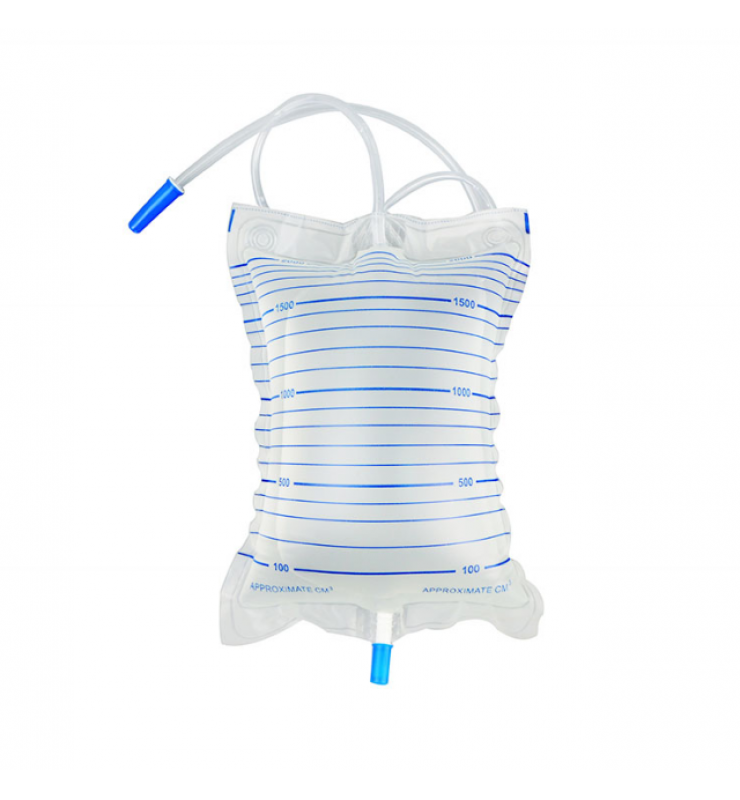 HS-C12  Economic Urinary Drainage Bag With Push Pull Valve