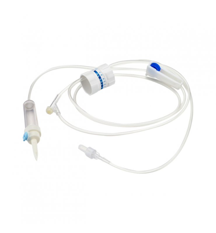HS-D08 Disposable Infusion Set With Regulator 