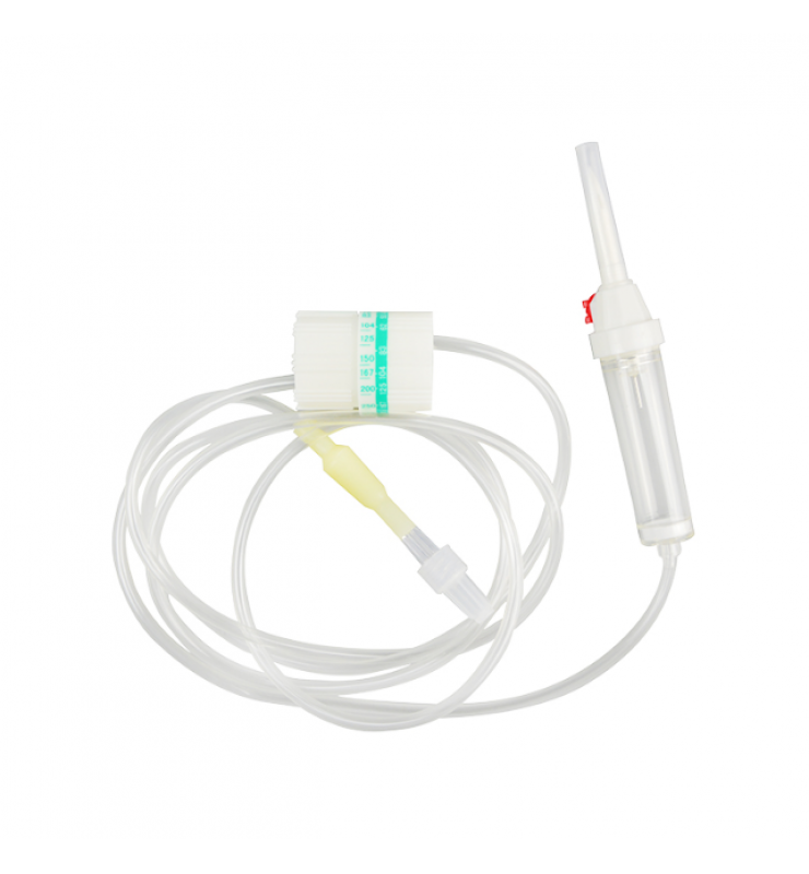 HS-D21 Disposable Blood Transfusion Set With Regulator