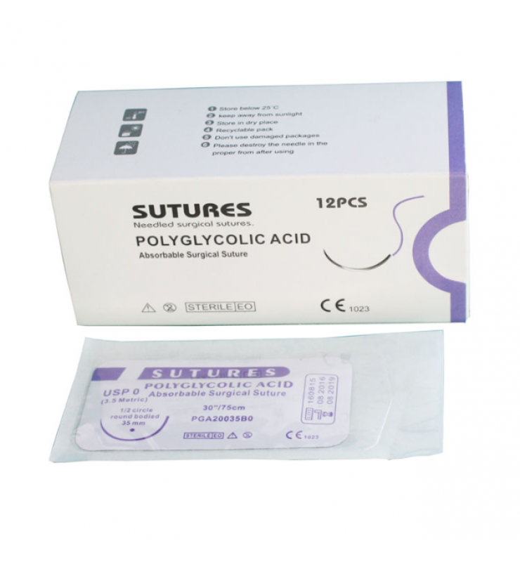 HS-E22 Polyglycolic Acid Suture