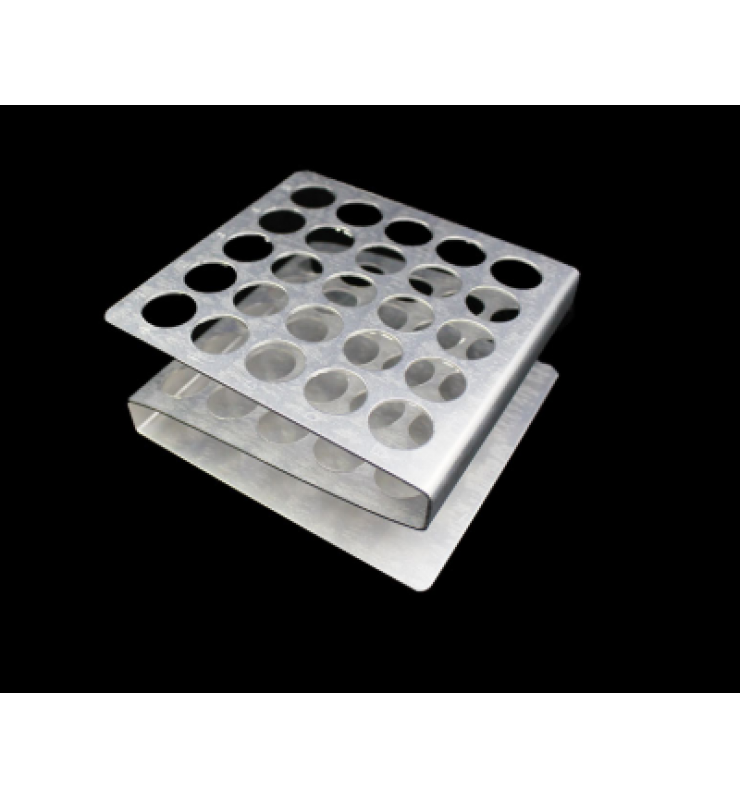 HS-N25 Z Shape Stainless Steel Test Tube Rack