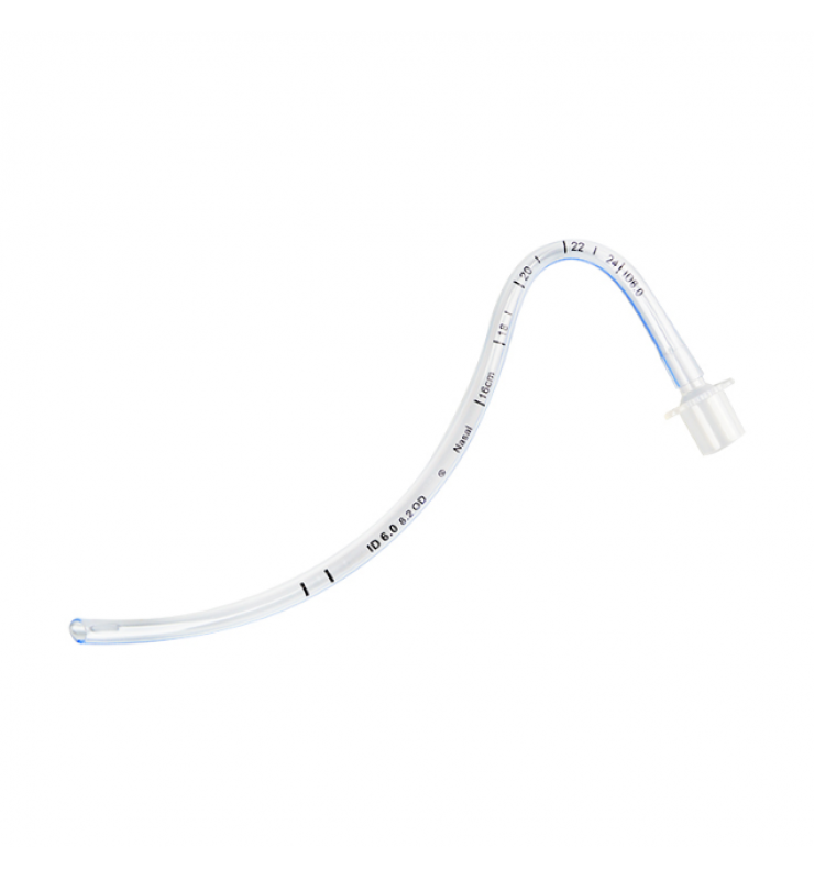 Nasal Preformed Tracheal Tubes without Cuff 