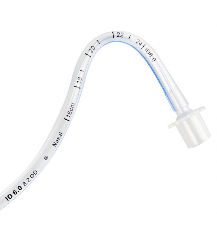 Nasal Preformed Tracheal Tubes without Cuff 