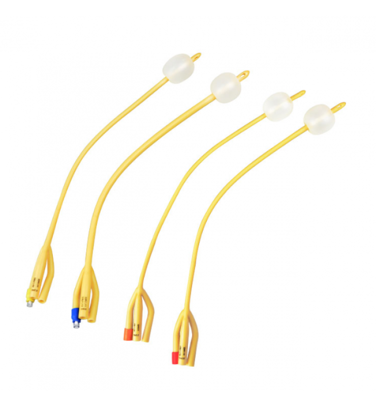 3-way latex foley catheter