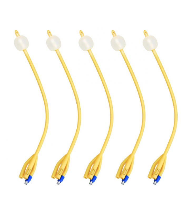3-way latex foley catheter