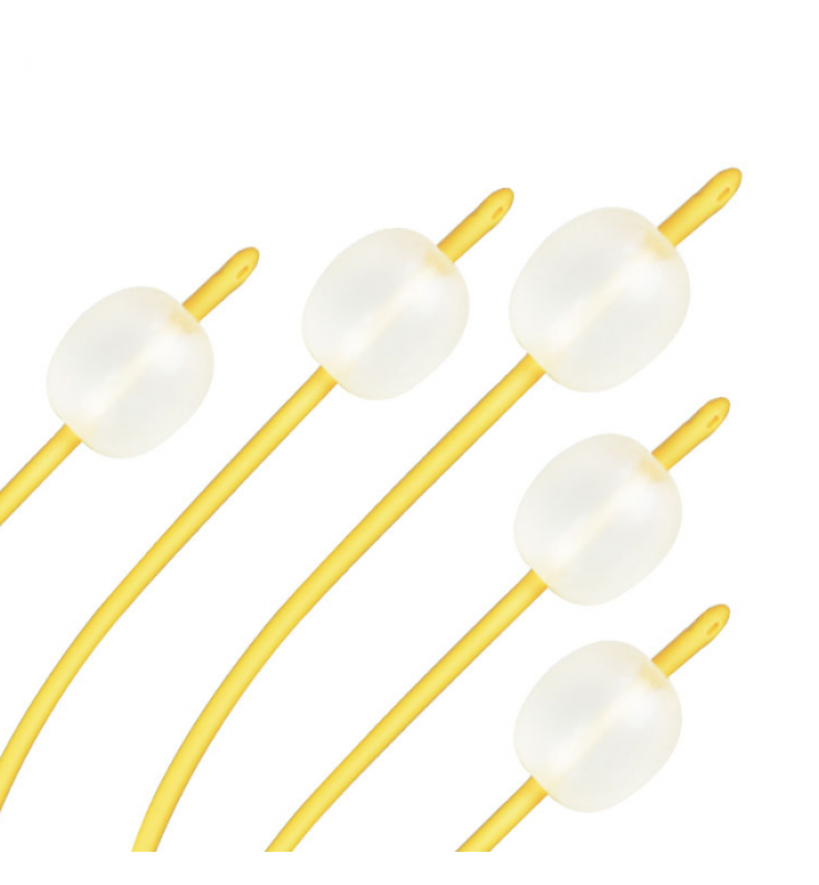 2-Way Tiemann Latex Foley Catheter