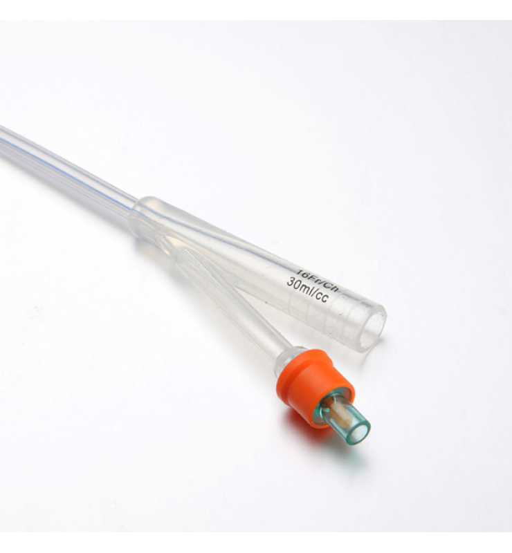 2-way all silicone foley catheter