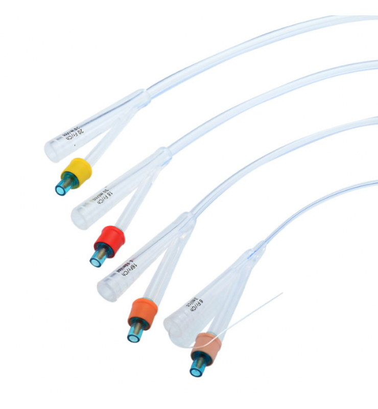 2-way all silicone foley catheter