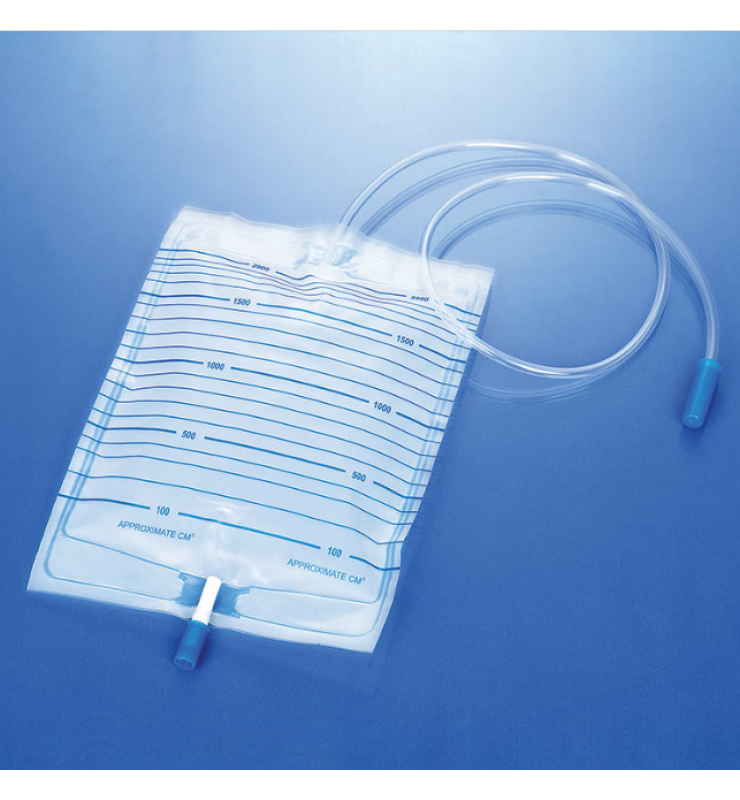 Economic Urinary Drainage Bag With Push Pull Valve