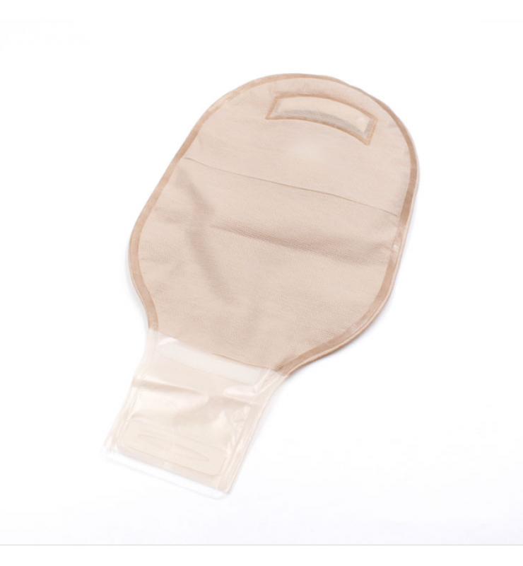 One-Piece Drainable Pouch With Velcro Closure