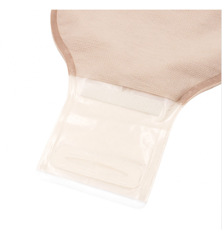 One-Piece Drainable Pouch With Velcro Closure