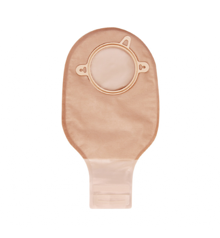 Two-Piece Drainable Pouch With Velcro Closure