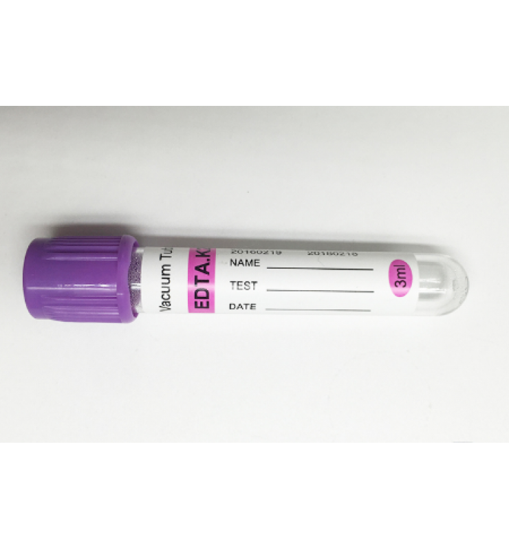 EDTA PET/Glass Vacuum Blood Collection Tube