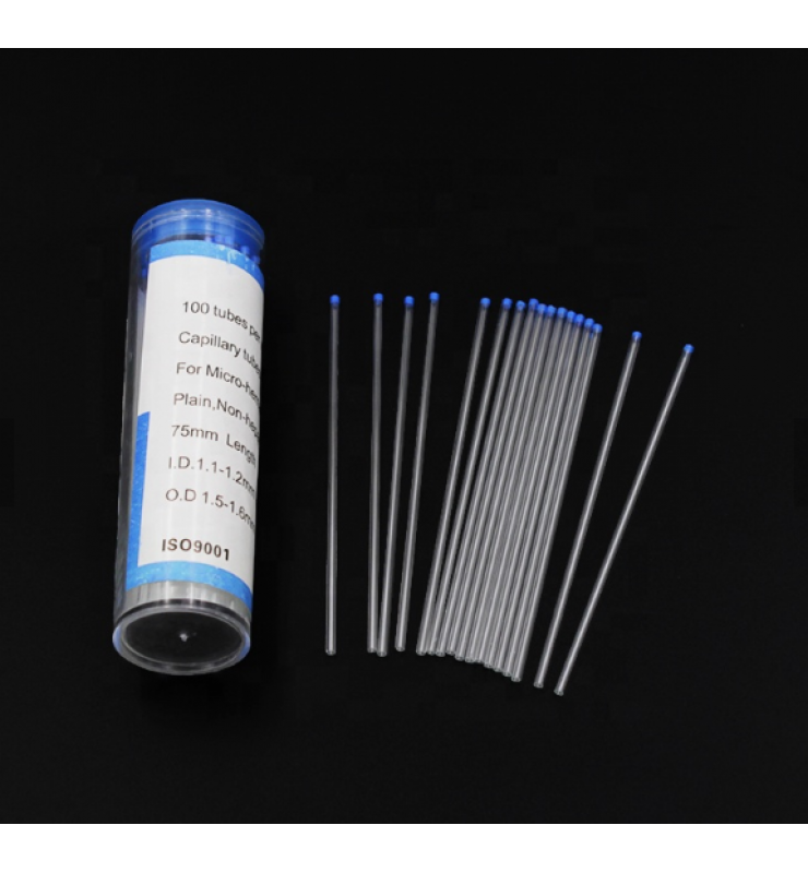 Medical Disposable Hematocrite Non-Heparinized Capillary Tubes Heparin